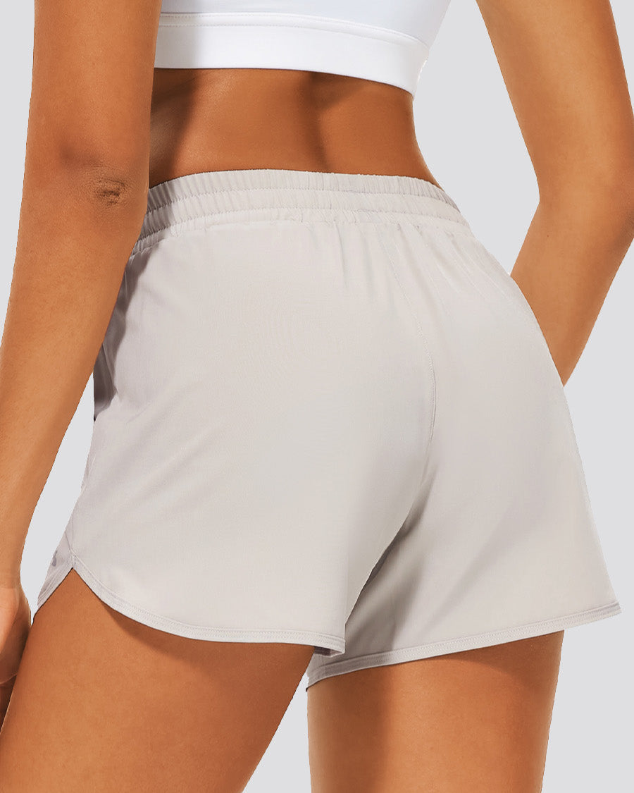 Sandy Grey Ignite Running Shorts