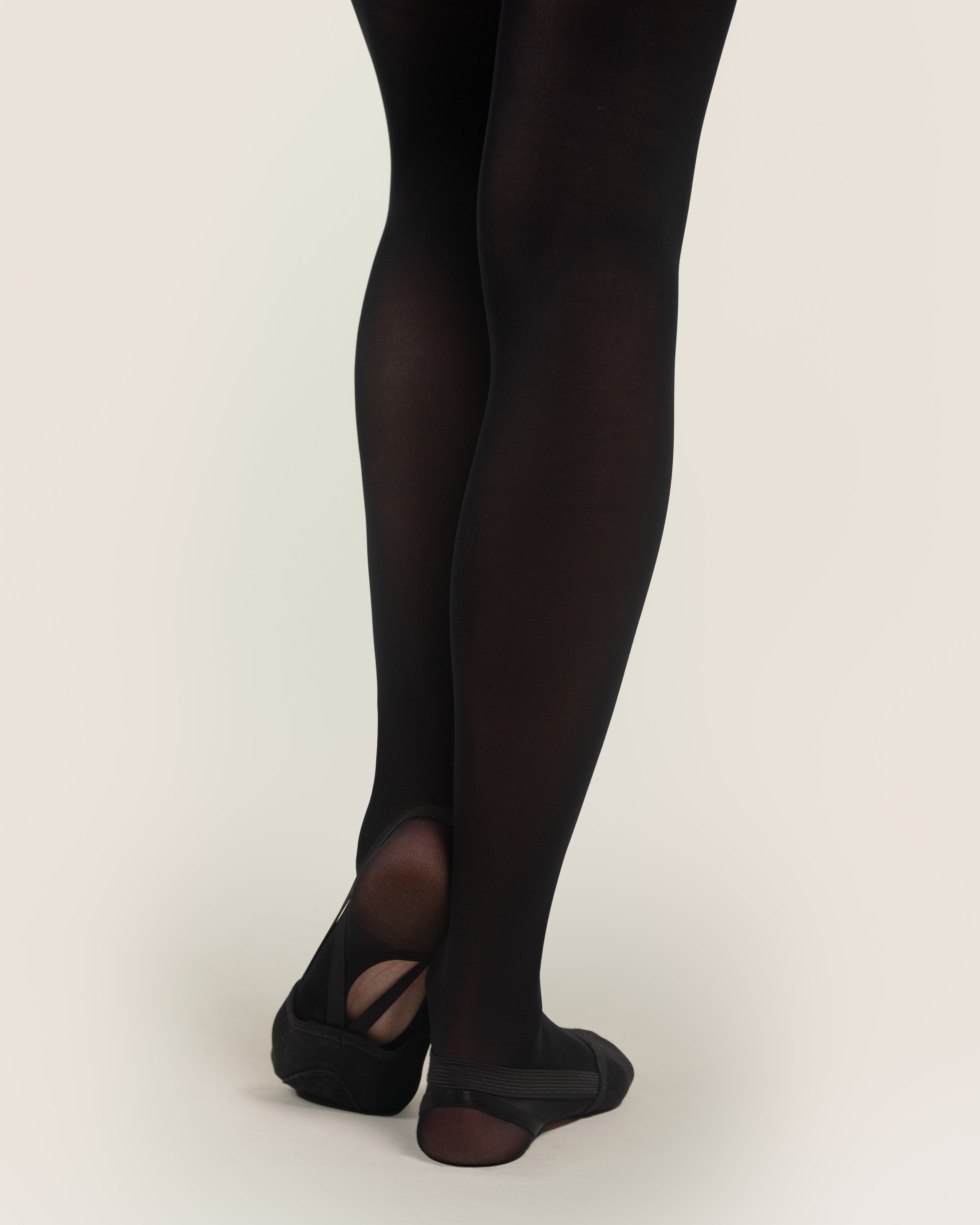 Black Canvas Pirouette Shoes