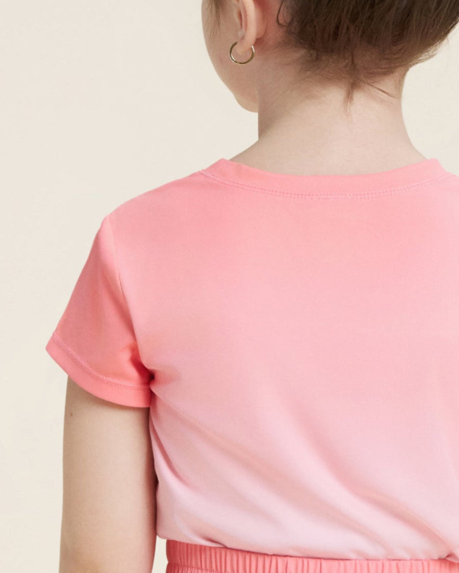 Coral Kids Ombre Athletic T-Shirt