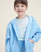 Zip It Kids Matching Sweat Set in Blue