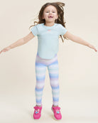 Pastel Horizon Girls Athletic Leggings