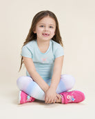 Pastel Horizon Girls Athletic Leggings
