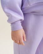 Zip It Kids Matching Sweat Set in Lavender