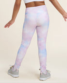 Tie Dye Mashmellow Girls Athletic Leggings