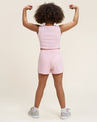 Pink Kids Matching Summer Outfit | Cute Tank Top & Shorts Set