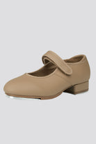 girls tan tap shoes