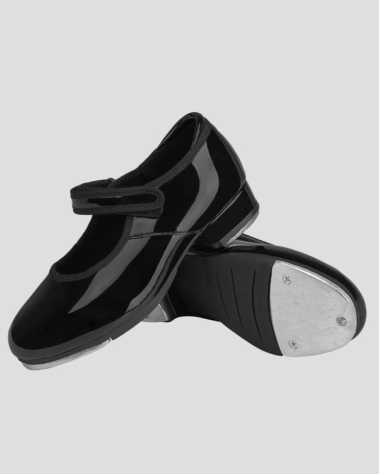 Tap-On Youth Leather Tap Shoes (Black)
