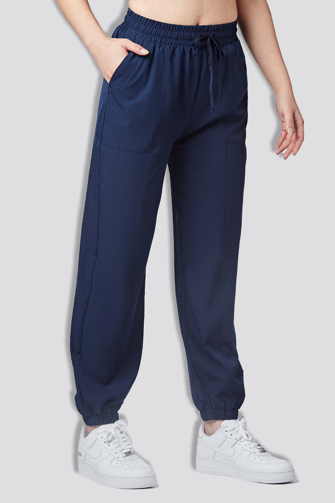 womens hiking cargo pants navy side