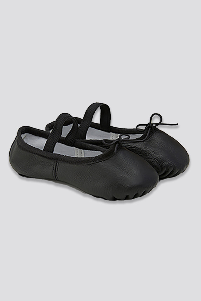 Leather Ballet Shoes ballet black side