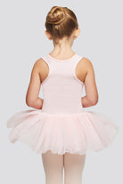 tutu dress for toddler girls ballet pink back view