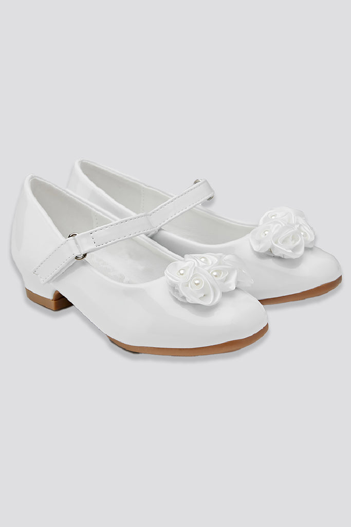 mary jane low heel shoes White side view