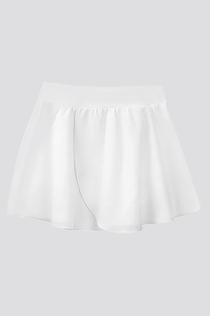 ballet wrap skirt white