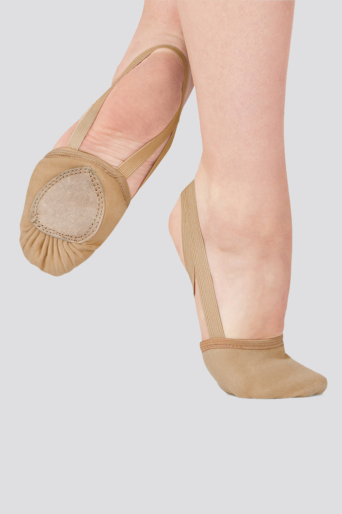 dance pirouette shoes sand side view