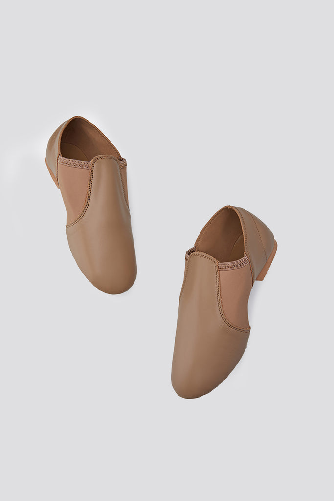 Jazz Shoes for Adults Tan side